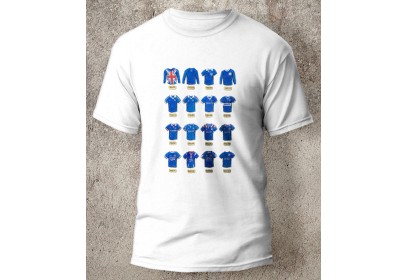 Chesterfield FC Retro Art Shirts T-Shirt Chesterfield FC Retro Art Shirts T-Shirt